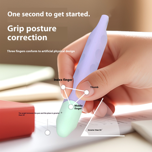 Lápiz óptico de educación temprana creativo para niños, tableta de Metal, máquina de aprendizaje, práctica de escritura, corrección de tres dedos - Product Image 5