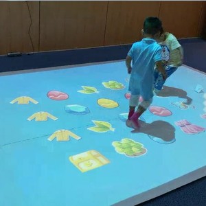Piso juego interactivo para los niños jugar incluyendo 60 juegos apoyo 8 proyectores - Product Image 5