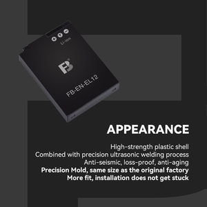 FB tùy chỉnh có thể sạc lại Li-ion pin 3.7V 830mAh EN-EL12 En EL12 cho <span class=keywords><strong>Nikon</strong></span> P300 P310 <span class=keywords><strong>s8200</strong></span> S9100 S9500 S8100 - Product Image 5