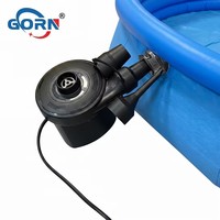 Petite pompe à air pratique et portable, pompe à air à vitesse réglable, gonfleur pour planche à pagaie, bouée de natation, kayak