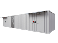 ZTMM Conteneur de données 40 pieds Plug and Play préconfiguré, centre de données conteneurisé refroidi par air