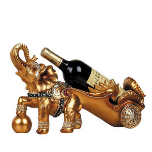 SE7 Résine Cheval Statue Décor À La Maison <span class=keywords><strong>Golden</strong></span> <span class=keywords><strong>Horse</strong></span> Statue Casier À Vin Titulaire Meubles Salon Décor - Product Image 3