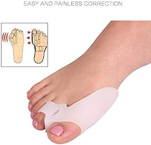 Correttore per alluce valgo in SEBS, confortevole e regolabile, per alleviare il dolore, raddrizzatore efficace per il dito grande del <span class=keywords><strong>piede</strong></span>, <span class=keywords><strong>cura</strong></span> efficace per articolazioni doloranti - Product Image 4