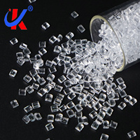 Résine de polycarbonate vierge transparente bleue anti-fatigue pour injection par soufflage de granulés PC pour bouteille d'eau de 5 gallons