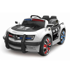 Giro elettrico per bambini su <span class=keywords><strong>auto</strong></span> della polizia per bambini 2 posti <span class=keywords><strong>auto</strong></span> <span class=keywords><strong>con</strong></span> licenza Baby car a batteria <span class=keywords><strong>con</strong></span> RC - Product Image 3