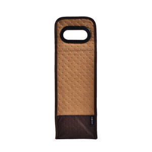 ผ้า Oxford รีไซเคิลถุงปิคนิคบรรจุภัณฑ์ไวน์แดงสองชั้นสําหรับขวดไวน์ - Product Image 5