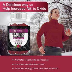 OEM ODM 60 hitungan ekstrak Vegan non-gmo Tart ceri suplemen <span class=keywords><strong>Blackcurrant</strong></span> bubuk bit lembut Gummies untuk dewasa - Product Image 6