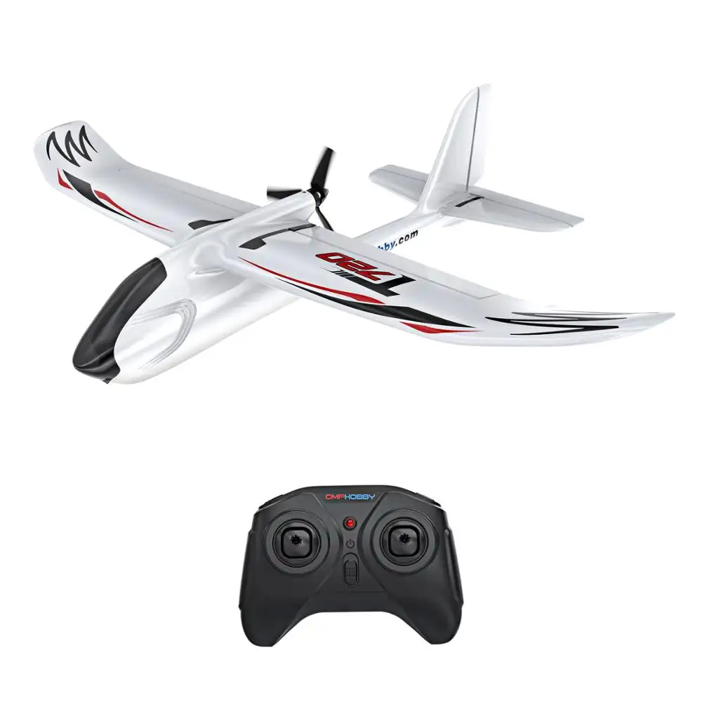 OMPHOBBY T720 trainer RC 2.4Ghz 4-Channels EPO Foam Airplane for Training with Remote Control