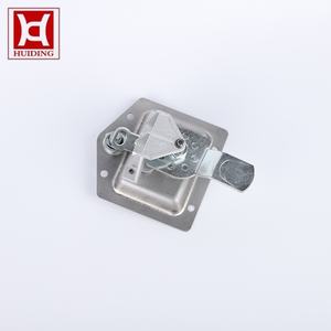 <span class=keywords><strong>Serrure</strong></span> de boîte à outils anti-poussière à poignée en T avec <span class=keywords><strong>4</strong></span> trous de fixation, loquet à languette droite en acier inoxydable avec capuchon résistant aux intempéries - Product Image 2