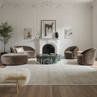 Juego de sofás modernos para el hogar y la sala de estar, muebles de lino blanco, tela beige crema, sofás modulares de esquina en forma de L, sofá seccional