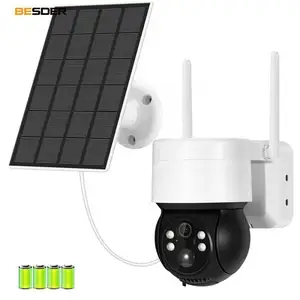 太阳能杆摄像机安全摄像机屏幕过滤器5G Plz高清闭路电视4K Ip Wifi 4G/Wifi T6 Ia 3G Hd5G带网络室内