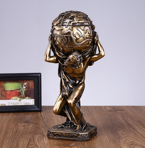 Sculpture d'art en résine de la mythologie grecque Qingtian God, décoration de bureau moderne, sculpture d'animaux, sculpture d'hôtel pour la maison - Product Image 6