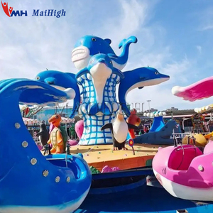 Ngoài Trời Phổ Biến Nước Trẻ Em Trò Chơi Chiến Đấu Shark Island Giải Trí Rides Để Bán - Product Image 1