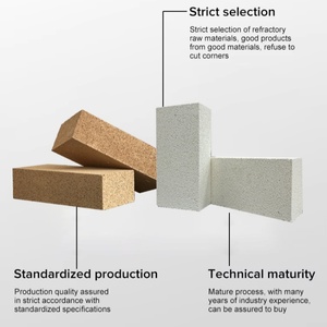 Chất Lượng Cao Trọng Lượng Nhẹ Màu Trắng Cách Nhiệt Gạch Đáng tin cậy Cháy Gạch Công Nghiệp Mullite Cách Nhiệt Gạch Cho Lò - Product Image 4