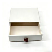 Boîte d'emballage de savon personnalisée écologique, boîte rigide blanche avec poignée, boîtes cadeaux pour artisanat fait main, boutique