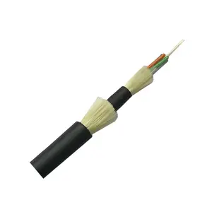 Drop Cable Telecommunication Optical Cable 6 8 12 16 24 36 48 Cores G.652d Aerial Adss Optical Fiber Cable