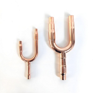 Cheap Price T2 High Quality Air Conditioning Indoor Unit Manifold Pipe <b>Copper</b> Tee - Product Image 6