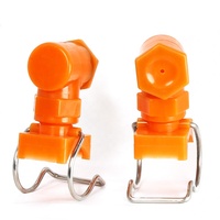 Buse de pulvérisation conique creuse en plastique 1 pouce avec attache à clip pour l'irrigation