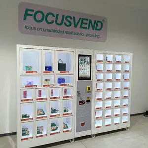 FOCUS VEND Smart Locker mit großer Kapazität für Blumen sträuße mit transparentem Regal