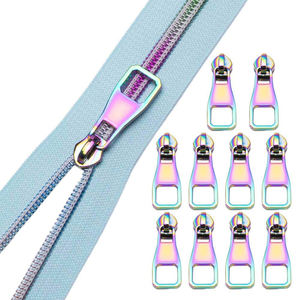 جودة عالية بالجملة مصنع المعادن سحاب مجتذب المنزلق استبدال حقيبة يد الحرفية الخياطة - Product Image 4