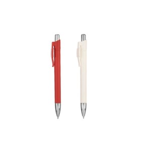 Customized Metal Drawing Brush <b>Pen</b> Red <b>White</b> Ink Smooth Writing Promotional <b>Pen</b> - Product Image 4