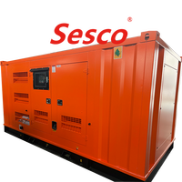 Station de pompage submersible de type conteneur Sesco avec moteur diesel pour l'agrandissement des canaux et la lutte contre les inondations