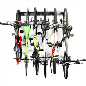 Bike Rack Wall Holder Bike Rack Bike Hooker For Wall Mount Garage Bike Storage Rack Hanging 6 Bicycles Hooker