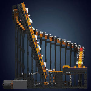 Moule King 26008S 1547PCS Creative Serie Track Harp Ornament Building Block Model Technical Educational Toy Festival Gift - Product Image 3