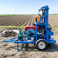 Meilleure conception, machine de forage de puits d'eau de type roue, pour puits peu profonds jusqu'à 150 m de profondeur