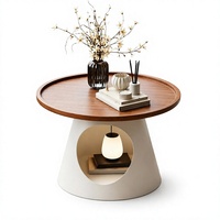 Table d'appoint/bas de lit pour animaux de compagnie, écologique, facile à nettoyer, avec plateau supérieur, base en métal léger, pour chats