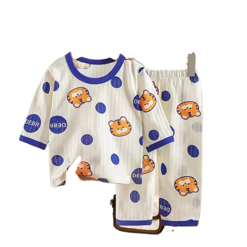 2023 Pyjama Jongens En Meisjes Nieuwe Jongens Kleding Sets 7 Jaar Baby Footie Pyjama Jongens Kleding Sets 5-6 Jaar