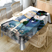 Nappe de fête en plastique PE résistant à l'huile événements de vacances avec différents modèles et couleurs nappe personnalisée