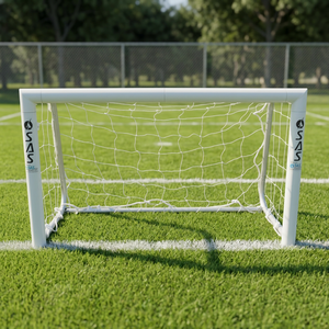 Aluminium Academy Portable Goal <b>Post</b> 62 mm 6 x 4 ft - Product Image 1