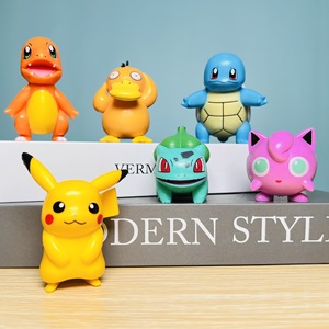 Pokemoned Figure boîte aveugle poche monstre figurine Bulbasaur Snorlax écureuil Pika Chu Anime modèles pour enfants cadeau - Product Image 1