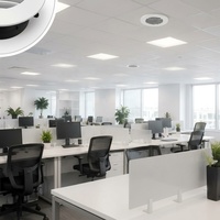 Grille d'aération ronde en ABS réglable pour système de ventilation et climatisation