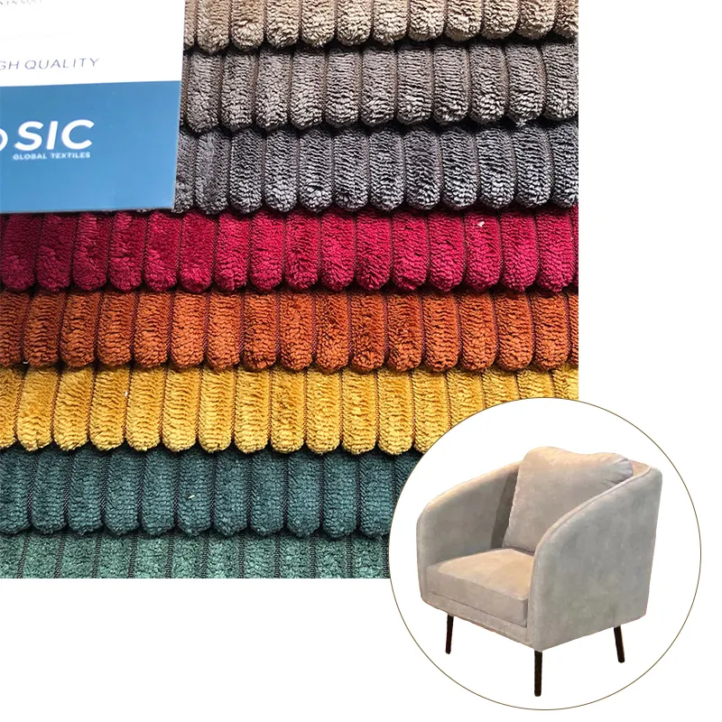 Oeko Tex Super Soft 92% Polyester Holland Samt Sofa Stoff für Möbel Textil