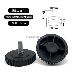 M10 Đen/Trắng Dưới Vít Điều Chỉnh Chân Kệ Nâng Chân Cơ Sở Bảng Chân Lần Lượt Chassis Pad - Product Image 6