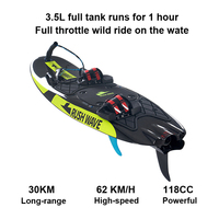 Vente en gros d'équipement de surf Sports nautiques extrêmes Jet Wakeboard 50 km/h Turbine à grande vitesse Jet à essence Planche de surf