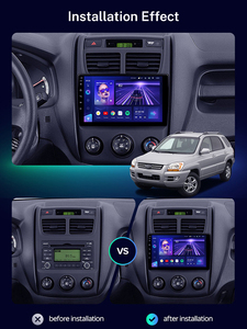 9 ''4 gam 8 core GPS navigation Stereo Android đa phương tiện Carplay đài phát thanh xe Video Player cho Kia Sportage tự động của nhãn hiệu AC 2005 ~ 2010 - Product Image 2