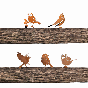 Adorno de Jardín para Césped, Estaca de Acero Corten Resistente al Óxido, Decoración de Jardín, Adornos Metálicos con Forma de Pájaro - Product Image 6