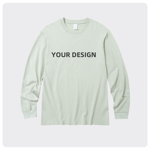 Camiseta de Manga Larga para Hombre al por Mayor, 230 g/m², Algodón Peinado, con Logotipo Personalizado - Product Image 6