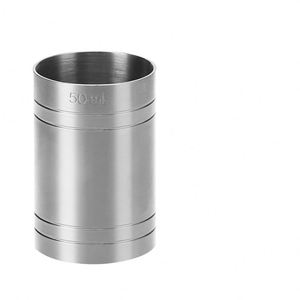 Jigger de Acero Inoxidable 304 de 50 ml, Pulido a Espejo, Resistente, Personalizado, Venta al Por Mayor - Product Image 1