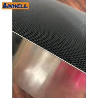 Wand paneel Außen dreieck Dachzelt Wabe Expandiertes Aluminium Waben kern Sandwich platte Aluminium Wabe