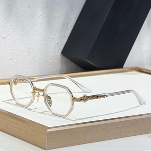 Octagonal Eyeglass Frames Full-Frame Metal <b>Hinges</b> Resin Lenses Unisex Anti Blue <b>Light</b> Glasses TATTERS - Product Image 3