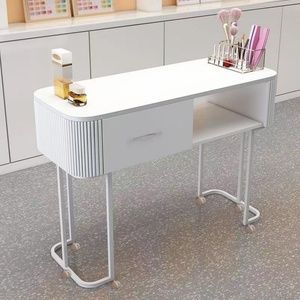 Nouvelle conception 2025, ensembles de tables et de chaises de salon de beauté, meubles de station, table de manucure - Product Image 3