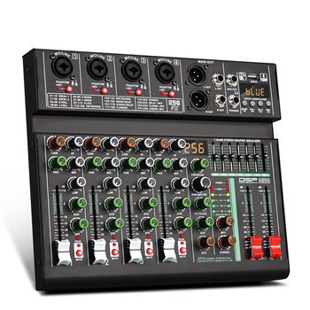 Professional 4 6 Channels Audio Console