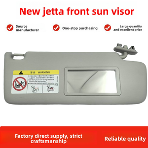 Pare-soleil de pare-brise avant de voiture avec miroir de courtoisie pour VW <span class=keywords><strong>Bora</strong></span> Santana Skoda Octavia, isolation thermique, ajustement personnalisé - Product Image 5