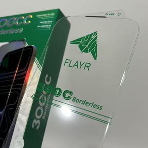ฟิล์มกันรอยกระจกนิรภัยใส Flayr ESD Borderless 300cc สำหรับ <span class=keywords><strong>iPhone</strong></span> 18 17 Air 16 15 14 Plus 13 12 Pro Max - Product Image 5