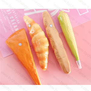 Idée cadeau pour les invités de la fête baguette pizza tranche croissant hotdog en forme de stylo à bille drôle pour les prix du <span class=keywords><strong>concours</strong></span> de la saison des fêtes - Product Image 2