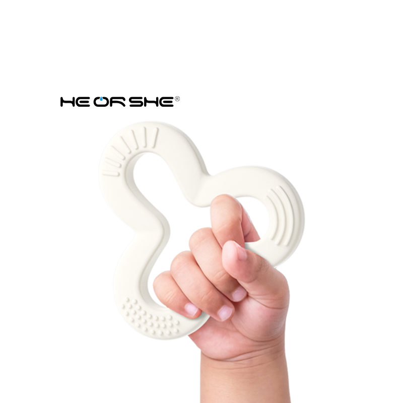 Набор мягких силиконовых детских прорезывателей для зубов Heorshe, жевательная игрушка для малышей
